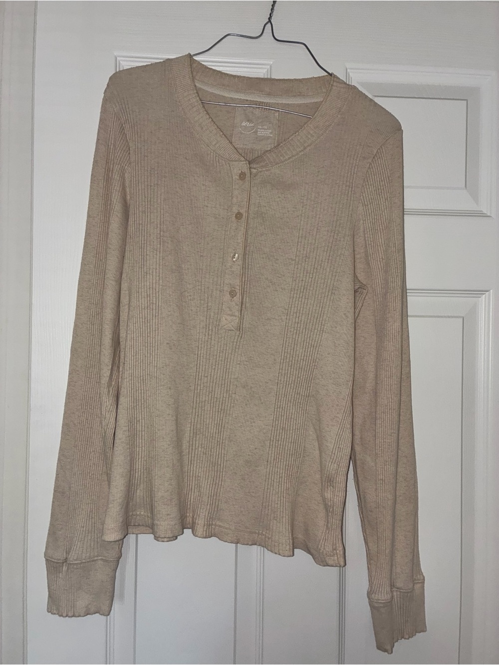 Women’s Long Sleeve AERIE - Cream